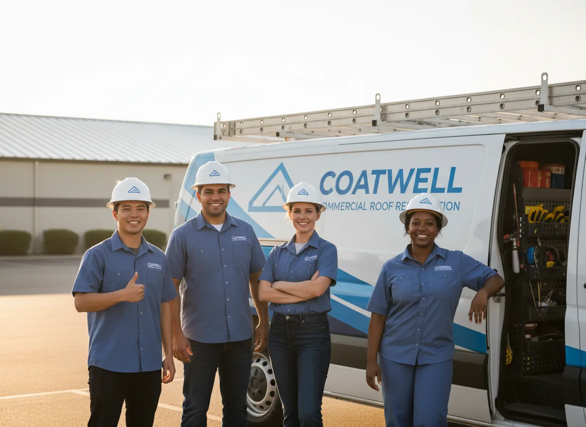 Commercial roof coating company in Sartell, MN